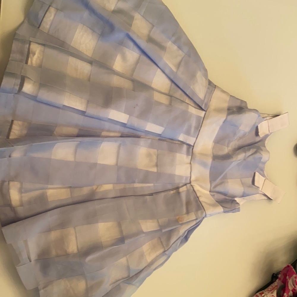 Blue dress